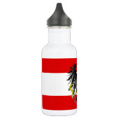 Bouteille D'eau En Acier Inoxydable Drapeau autrichien (Gauche)