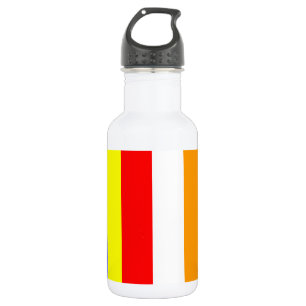 Bouteille D'eau En Acier Inoxydable Drapeau bouddhiste