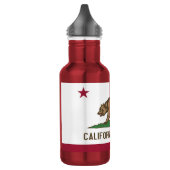 Bouteille D'eau En Acier Inoxydable Drapeau californien Liberty Bottle (Gauche)