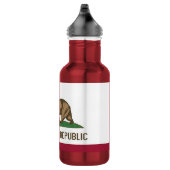 Bouteille D'eau En Acier Inoxydable Drapeau californien Liberty Bottle (Droite)