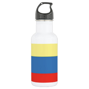 Bouteille D'eau En Acier Inoxydable Drapeau Colombie