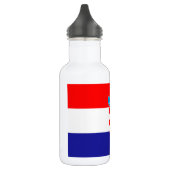Bouteille D'eau En Acier Inoxydable Drapeau croate (Gauche)