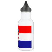 Bouteille D'eau En Acier Inoxydable Drapeau croate (Droite)