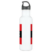 Bouteille D'eau En Acier Inoxydable Drapeau d'Amsterdam (Dos)