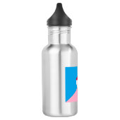 Bouteille D'eau En Acier Inoxydable Drapeau de fierté de jeu d'âge (Gauche)