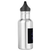 BOUTEILLE D'EAU EN ACIER INOXYDABLE DRAPEAU DE FIERTE GOTH (Gauche)