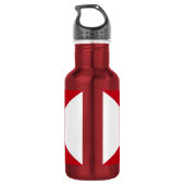 Bouteille D'eau En Acier Inoxydable Drapeau de Floride Liberty Bottle (Dos)