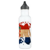Bouteille D'eau En Acier Inoxydable Drapeau de la Croatie (Droite)