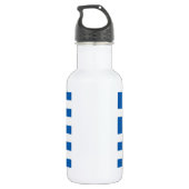 Bouteille D'eau En Acier Inoxydable Drapeau de la Grèce (Dos)