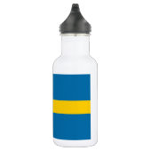 Bouteille D'eau En Acier Inoxydable Drapeau de la Suède (Droite)