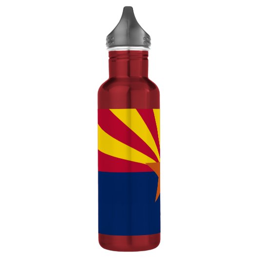 Bouteille D'eau En Acier Inoxydable Drapeau de l'État d'Arizona (Gauche)