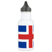 Bouteille D'eau En Acier Inoxydable Drapeau de l'Islande (Gauche)
