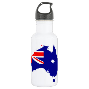 Bouteille D'eau En Acier Inoxydable Drapeau de pays australien