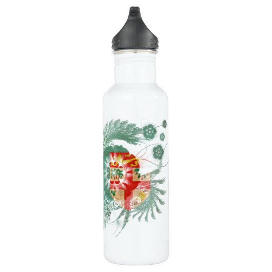 Bouteille D'eau En Acier Inoxydable Drapeau des Fidji (Droite)