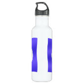 Bouteille D'eau En Acier Inoxydable Drapeau des Premières nations Metis (Dos)