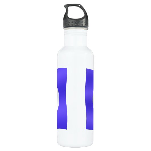 Bouteille D'eau En Acier Inoxydable Drapeau des Premières nations Metis (Dos)