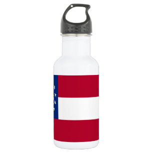 Bouteille D'eau En Acier Inoxydable Drapeau d'Etat de Géorgie Liberty Bottle