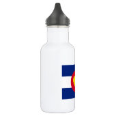 Bouteille D'eau En Acier Inoxydable Drapeau du Colorado (Gauche)