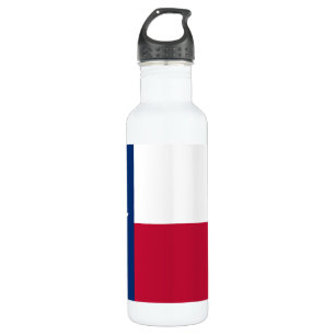 Bouteille D'eau En Acier Inoxydable Drapeau du Texas