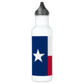 Bouteille D'eau En Acier Inoxydable Drapeau du Texas (Gauche)