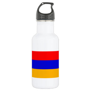 Bouteille D'eau En Acier Inoxydable Drapeau national d'Arménie