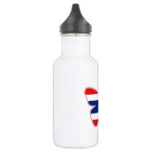 Bouteille D'eau En Acier Inoxydable Drapeau papillon thaïlandais (Gauche)