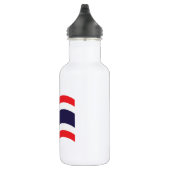Bouteille D'eau En Acier Inoxydable Drapeau thaïlandais (Droite)