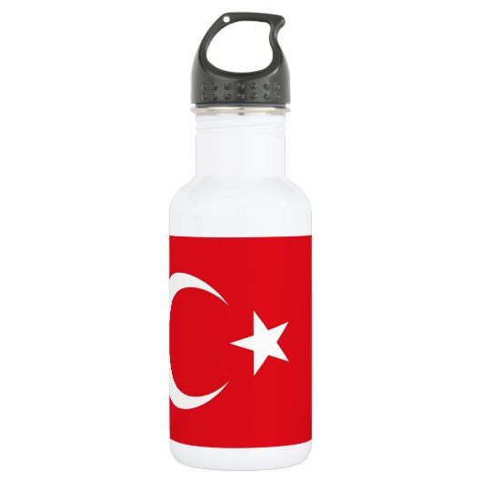 Bouteille D'eau En Acier Inoxydable Drapeau turc Liberty Bottle (Devant)