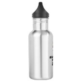 Bouteille d'eau en acier inoxydable drôle d'infirm (Gauche)