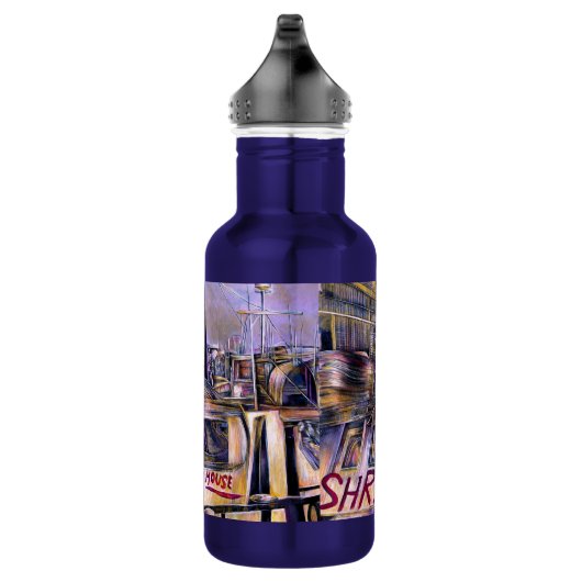 Bouteille D'eau En Acier Inoxydable Eau.Né Mystère Viande, Israël (Droite)