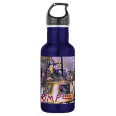 Bouteille D'eau En Acier Inoxydable Eau.Né Mystère Viande, Israël (Devant)