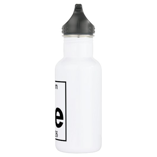 Bouteille D'eau En Acier Inoxydable Élément 002 - Il - hélium (plein) (Droite)