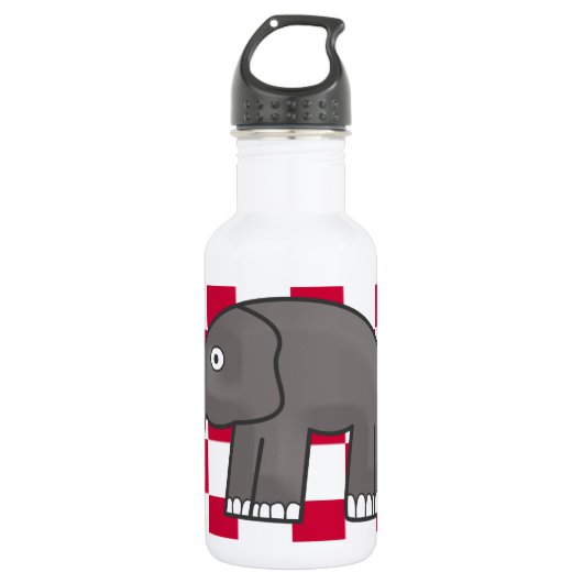 Bouteille D'eau En Acier Inoxydable éléphant (Devant)
