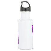 Bouteille D'eau En Acier Inoxydable Emily, Nom Logo, (Dos)