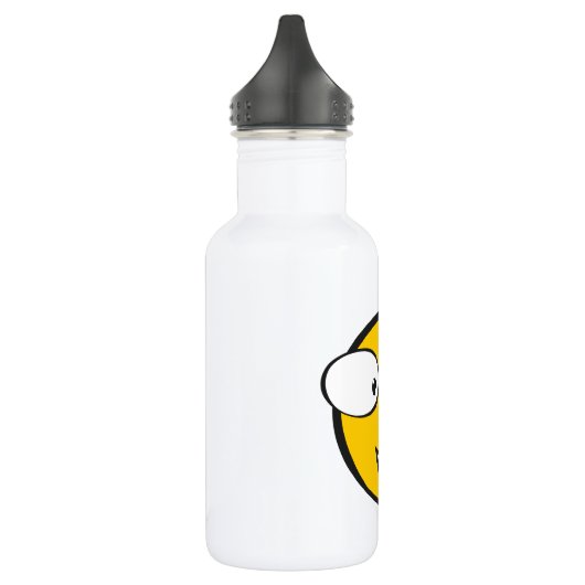 Bouteille D'eau En Acier Inoxydable Emoji nerd (Gauche)