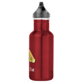 Bouteille d'eau en acier inoxydable en forme de tr (Droite)