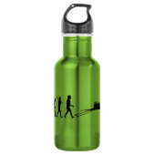 Bouteille D'eau En Acier Inoxydable En ramant l'emballage Shell folâtrez (Devant)