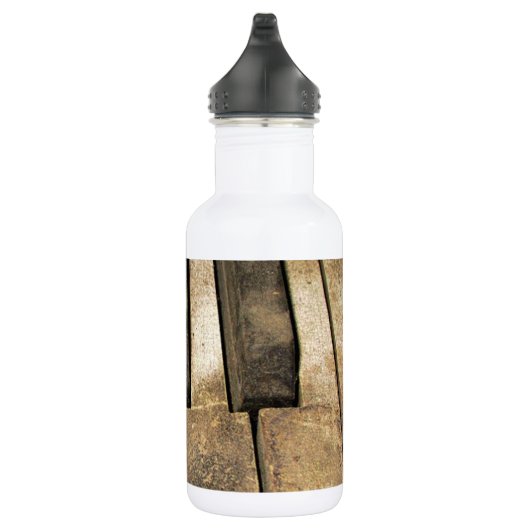 Bouteille D'eau En Acier Inoxydable Est Tombé Une Mélodie Laissée Abandonnée (Droite)