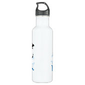 Bouteille D'eau En Acier Inoxydable Fan de pingouin (Dos)