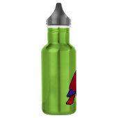 Bouteille D'eau En Acier Inoxydable Femelle de perroquet d'Eclectus (Gauche)