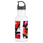 Bouteille D'eau En Acier Inoxydable Fête des coeurs (Dos)