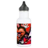 Bouteille D'eau En Acier Inoxydable Fête des coeurs (Droite)