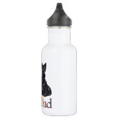 Bouteille D'eau En Acier Inoxydable Fête des pères écossaise Terrier (Droite)
