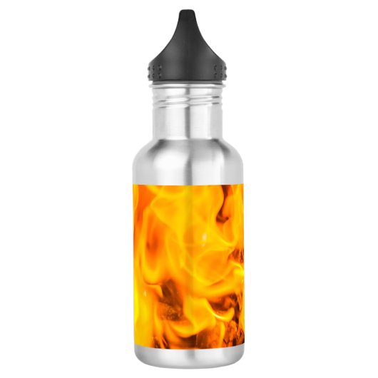 Bouteille D'eau En Acier Inoxydable Feu et flammes (Gauche)