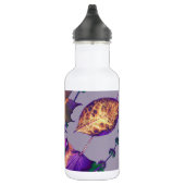 Bouteille D'eau En Acier Inoxydable Feuilles d'automne à Lilac (Droite)