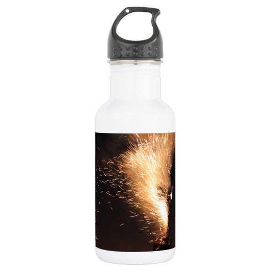 Bouteille D'eau En Acier Inoxydable Feux (Devant)