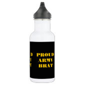 Bouteille D'eau En Acier Inoxydable Fier Brat de l'Armée (Droite)