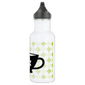 Bouteille D'eau En Acier Inoxydable Finch sur Teacup Silhouette (Droite)