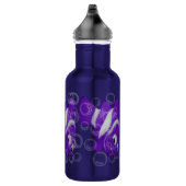 Bouteille D'eau En Acier Inoxydable FiShY (violet) (Droite)