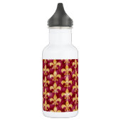 Bouteille D'eau En Acier Inoxydable Fleur de lis (Gauche)